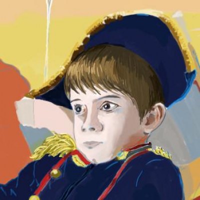 20201023-3001_Napoleon and penguin_1600x738_digital paint_txaqui_arantxa quinones_d01